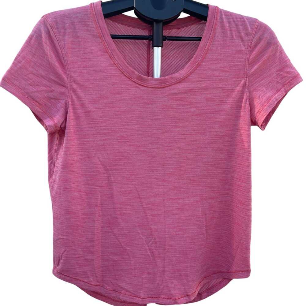 Lululemon Short Sleeve Shirt Size S/M - Pink